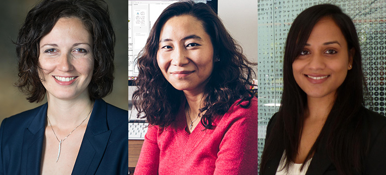Applied Math’s Sonja Petrović and Lulu Kang, Psychology’s Mahima Saxena Receive $40,000 CISC Seed Grant